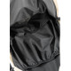 Женский рюкзак Sambag Active песочный тканевый с принтом "monstera" 40 х 33 х 14 см (11811144)
