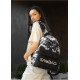 Женский рюкзак Sambag Active черный тканевый с принтом "split" 40 х 33 х 14 см (11811145)