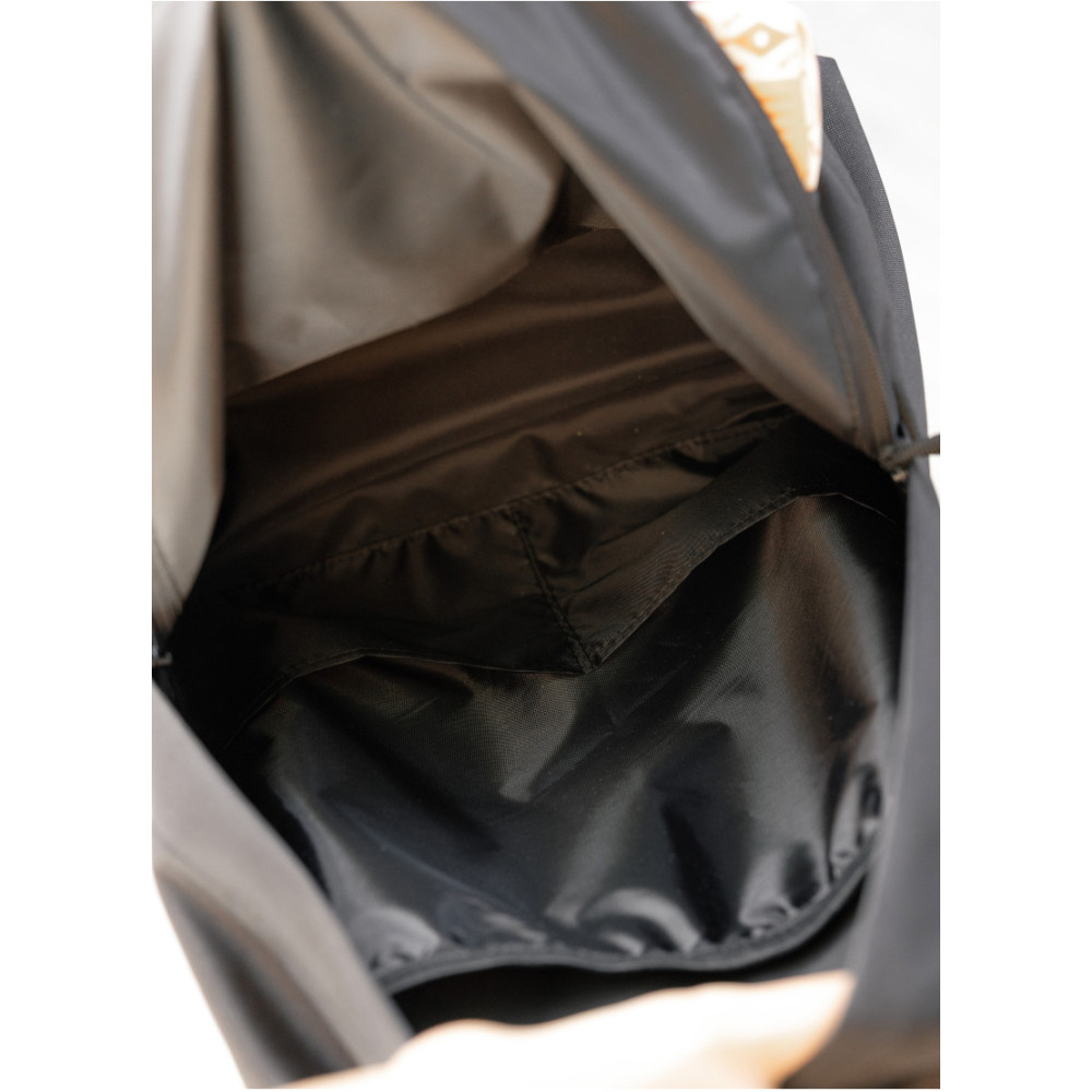 Жіночий рюкзак Sambag Active чорний тканевий з принтом "Africa" 40 х 33 х 14 см (11811147)