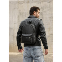 Мужской рюкзак Sambag Brix Classic черный 35 х 25 х 12 см (14511001m)