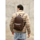 Чоловічий рюкзак Sambag Brix Classic шоколадний 35 х 25 х 12 см (14511020m)