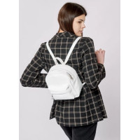Жіночий рюкзак Sambag Brix SSH білий 23 х 20 х 10 см (11111008)