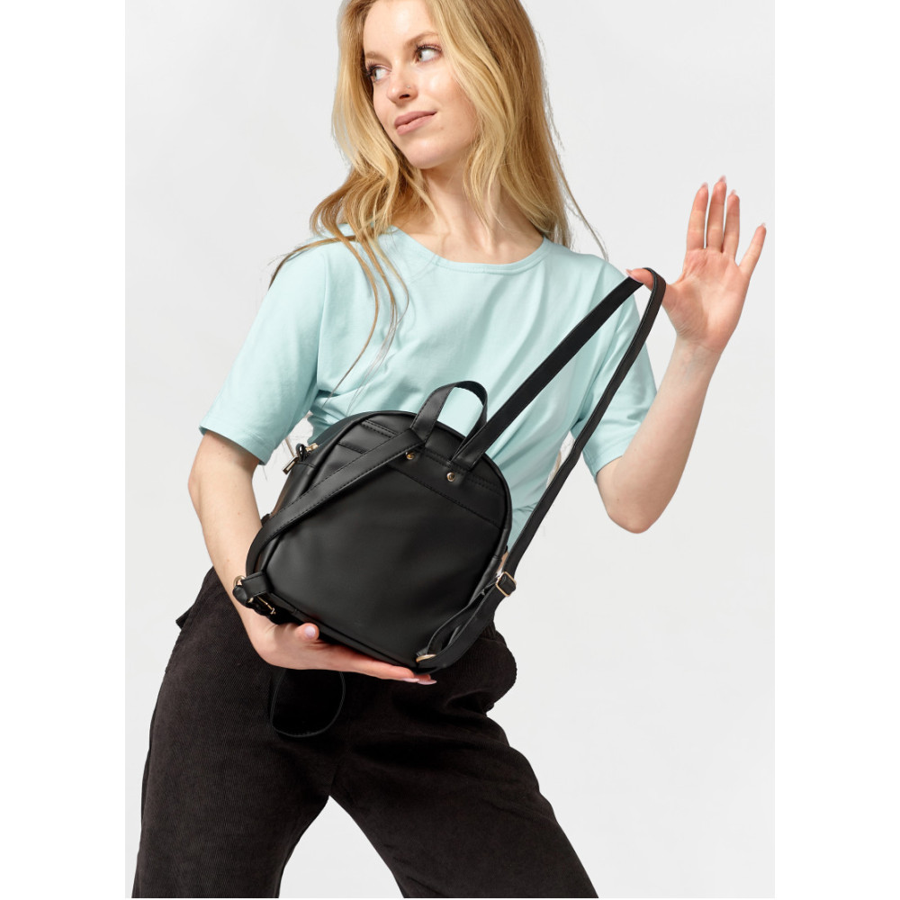 Жіночий рюкзак Sambag Brix SE чорний 23 x 20 x 10 см (11115001)