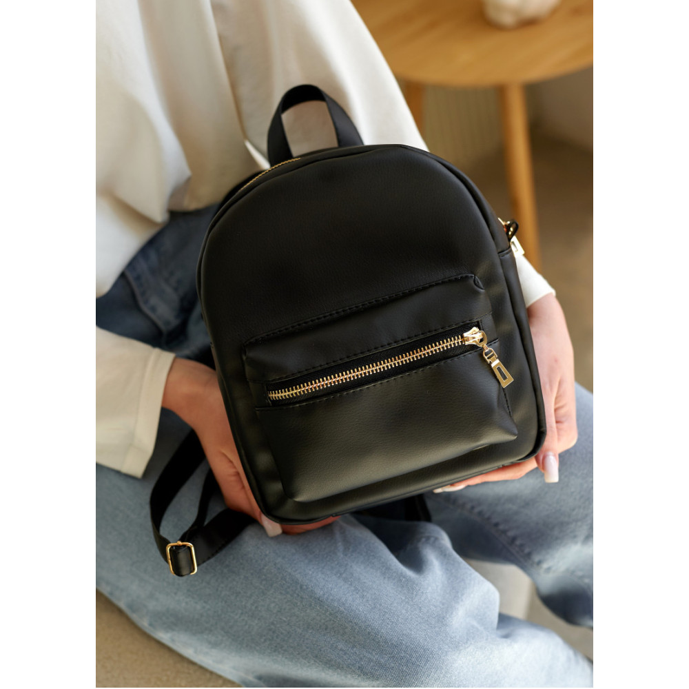 Жіночий рюкзак Sambag Brix SE чорний 23 x 20 x 10 см (11115001)