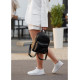 Жіночий рюкзак Sambag Brix KSH чорний 29 х 22 х 10 см (11311001)