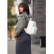 Женский рюкзак Sambag Brix KSH белый 29 х 22 х 10 см (11311008)