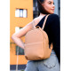 Жіночий рюкзак Sambag Brix KQH Бежевий 29 х 22 х 10 см (11321026)