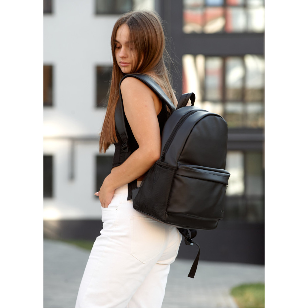 Женский рюкзак Sambag BRIX PJT CLASSIC черный 40 x 27 x 15 см (11711001)