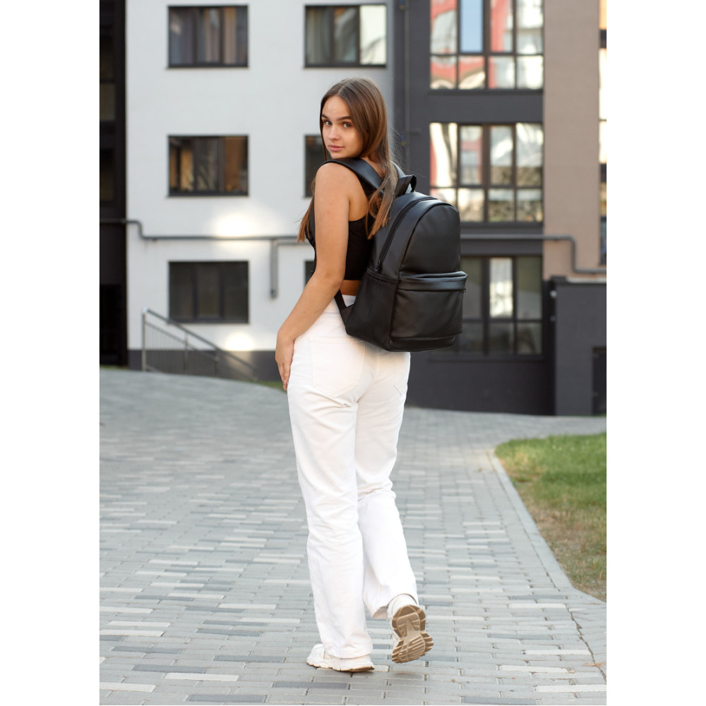 Женский рюкзак Sambag BRIX PJT CLASSIC черный 40 x 27 x 15 см (11711001)