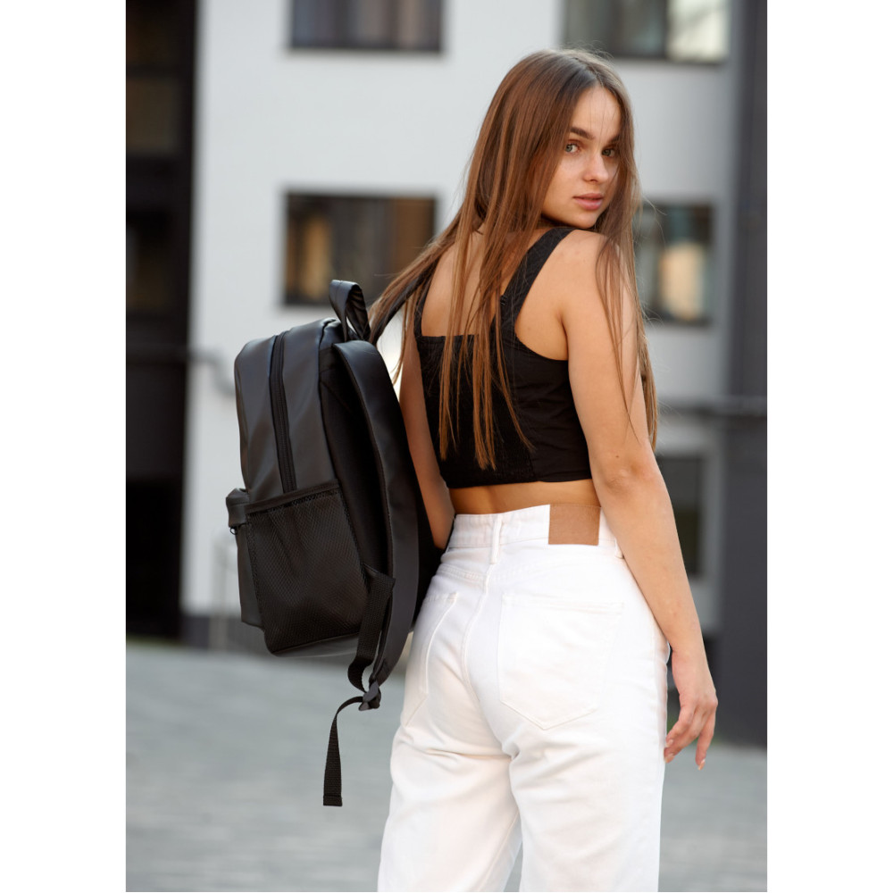 Женский рюкзак Sambag BRIX PJT CLASSIC черный 40 x 27 x 15 см (11711001)