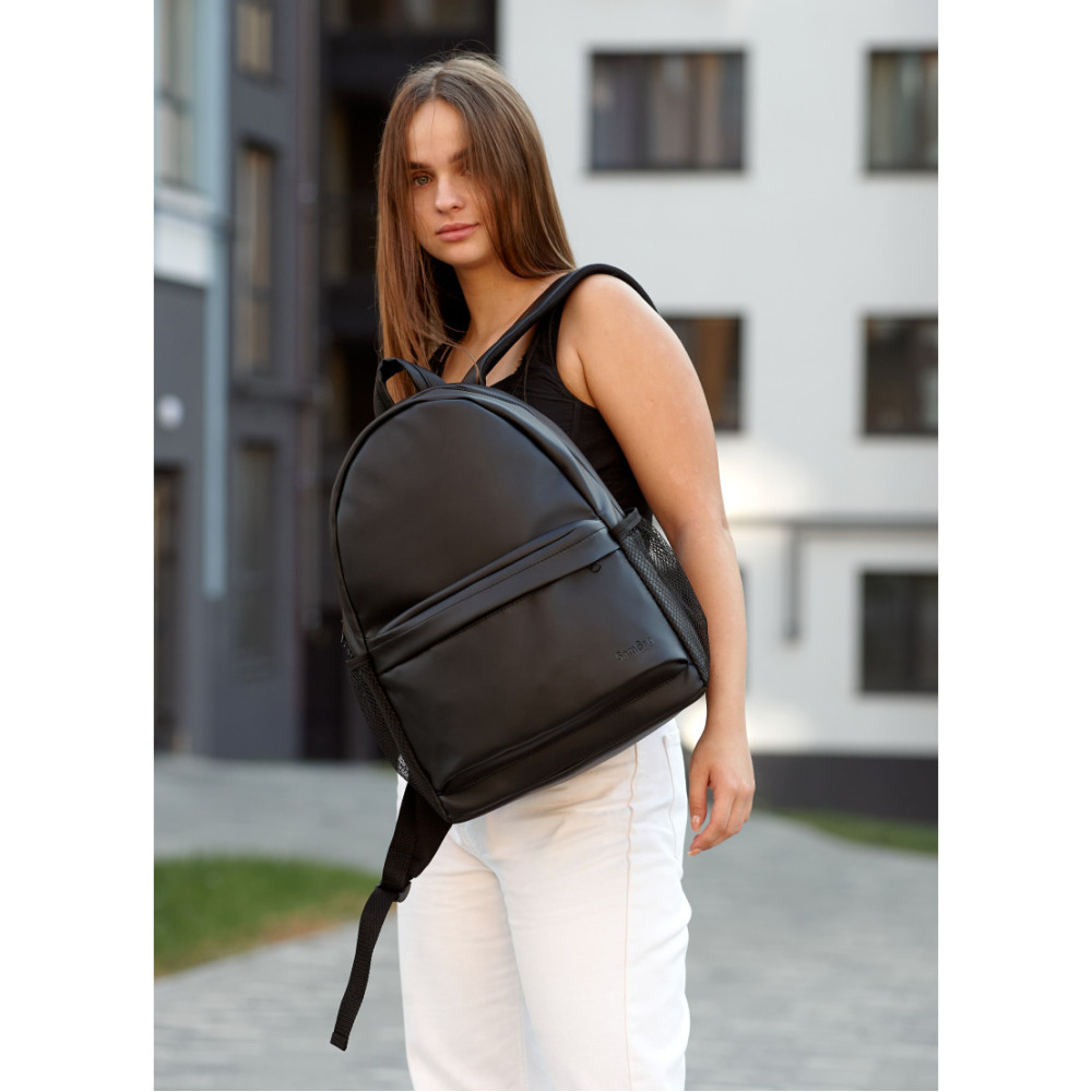 Женский рюкзак Sambag BRIX PJT CLASSIC черный 40 x 27 x 15 см (11711001)