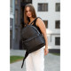 Женский рюкзак Sambag BRIX PJT CLASSIC черный 40 x 27 x 15 см (11711001)
