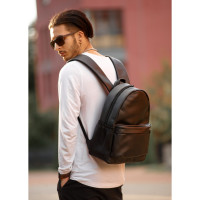 Чоловічий рюкзак Sambag BRIX PJT CLASSIC чорний 40 х 27 х 15 см (11711001m)