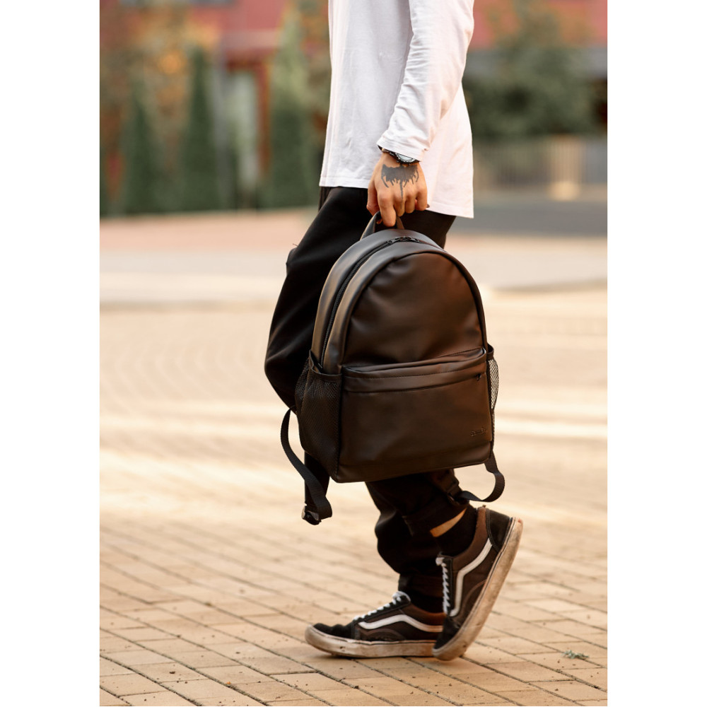 Чоловічий рюкзак Sambag BRIX PJT CLASSIC чорний 40 х 27 х 15 см (11711001m)
