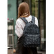 Женский рюкзак Sambag BRIX PJT черный 40 x 27 x 15 см (11711702)
