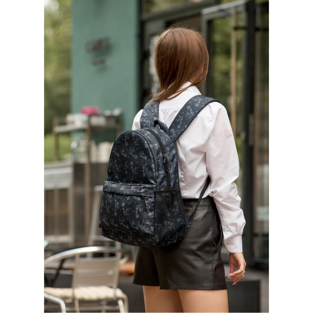 Женский рюкзак Sambag BRIX PJT черный 40 x 27 x 15 см (11711702)