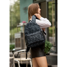 Женский рюкзак Sambag BRIX PJT черный 40 x 27 x 15 см (11711702)