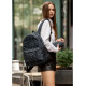 Женский рюкзак Sambag BRIX PJT черный 40 x 27 x 15 см (11711702)