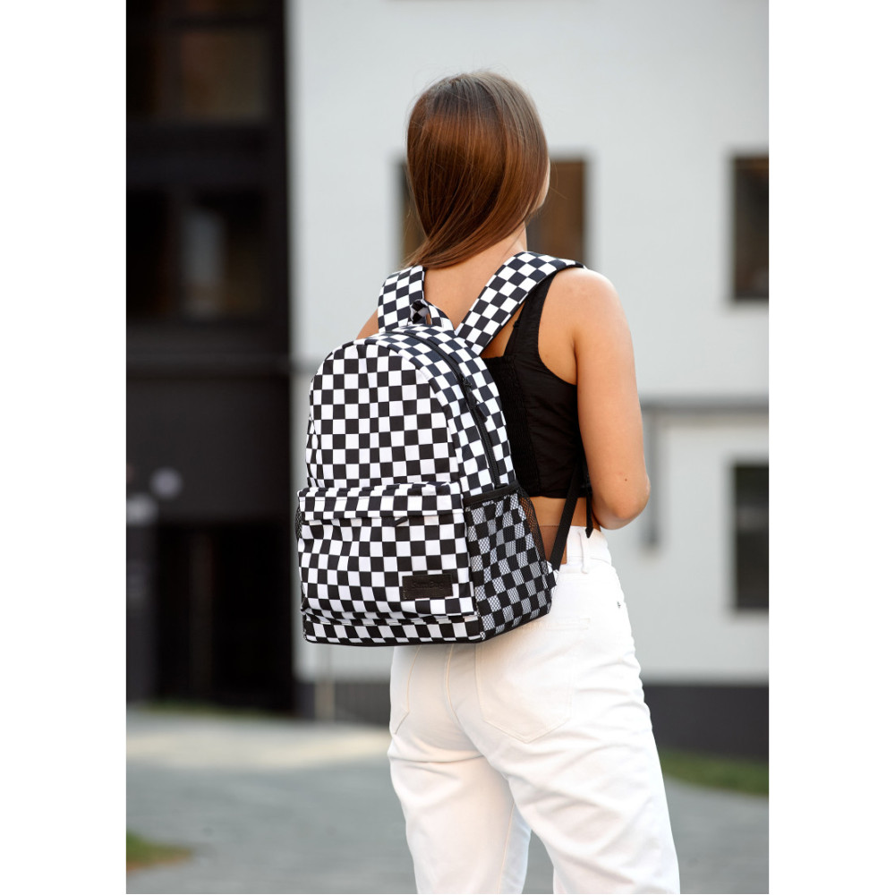 Женский рюкзак Sambag BRIX PJT Сhess 40 x 27 x 15 см (11711719)