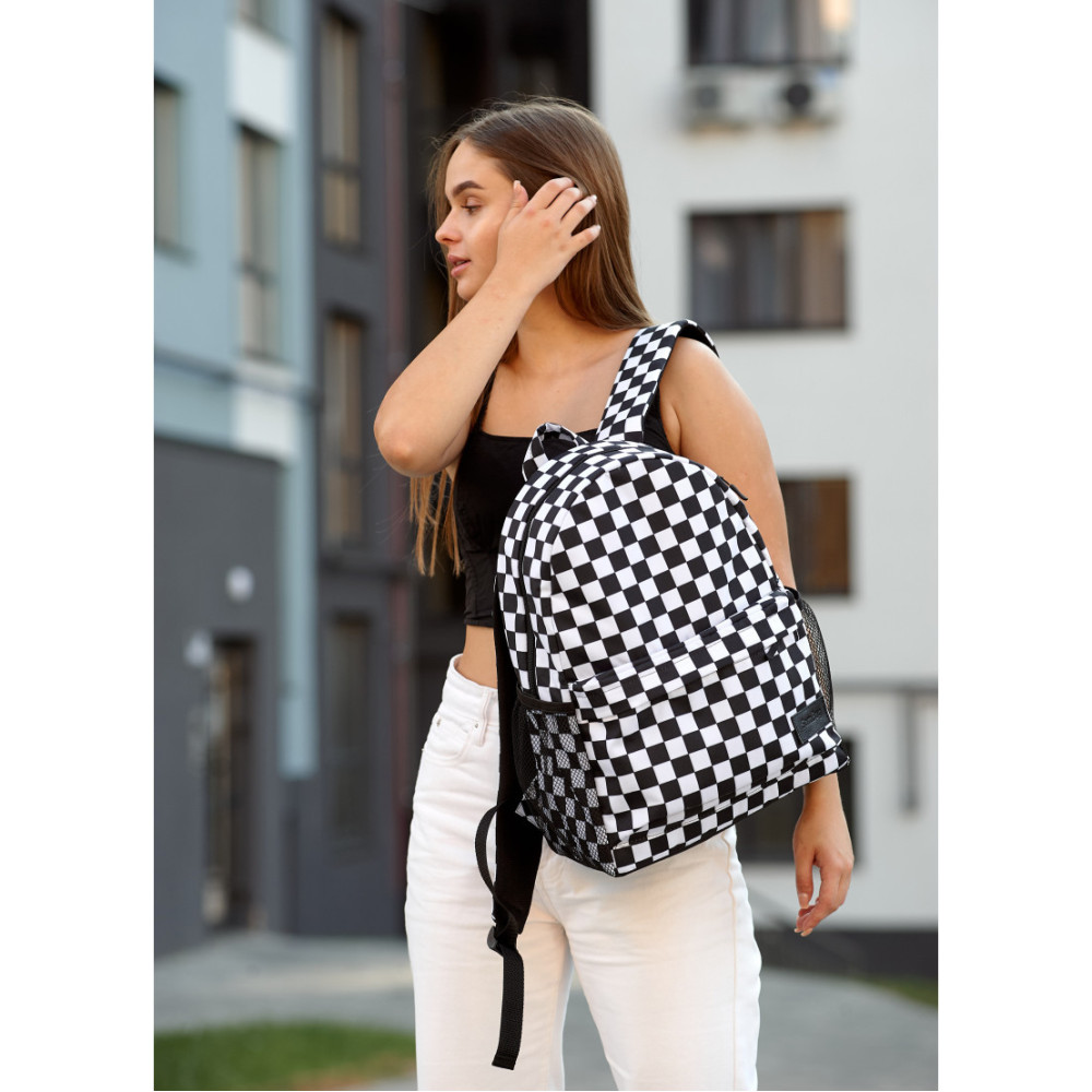 Женский рюкзак Sambag BRIX PJT Сhess 40 x 27 x 15 см (11711719)