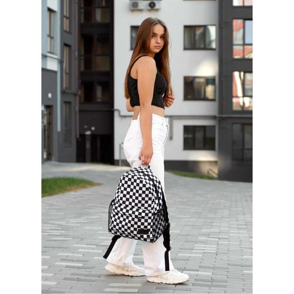 Женский рюкзак Sambag BRIX PJT Сhess 40 x 27 x 15 см (11711719)