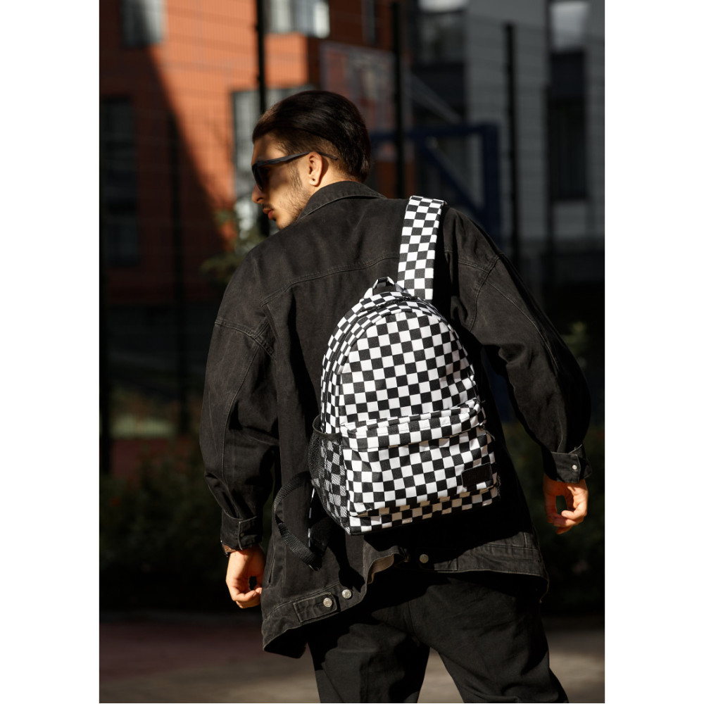 Чоловічий рюкзак Sambag BRIX PJT CLASSIC СHESS 40 х 27 х 15 см (11711719m)