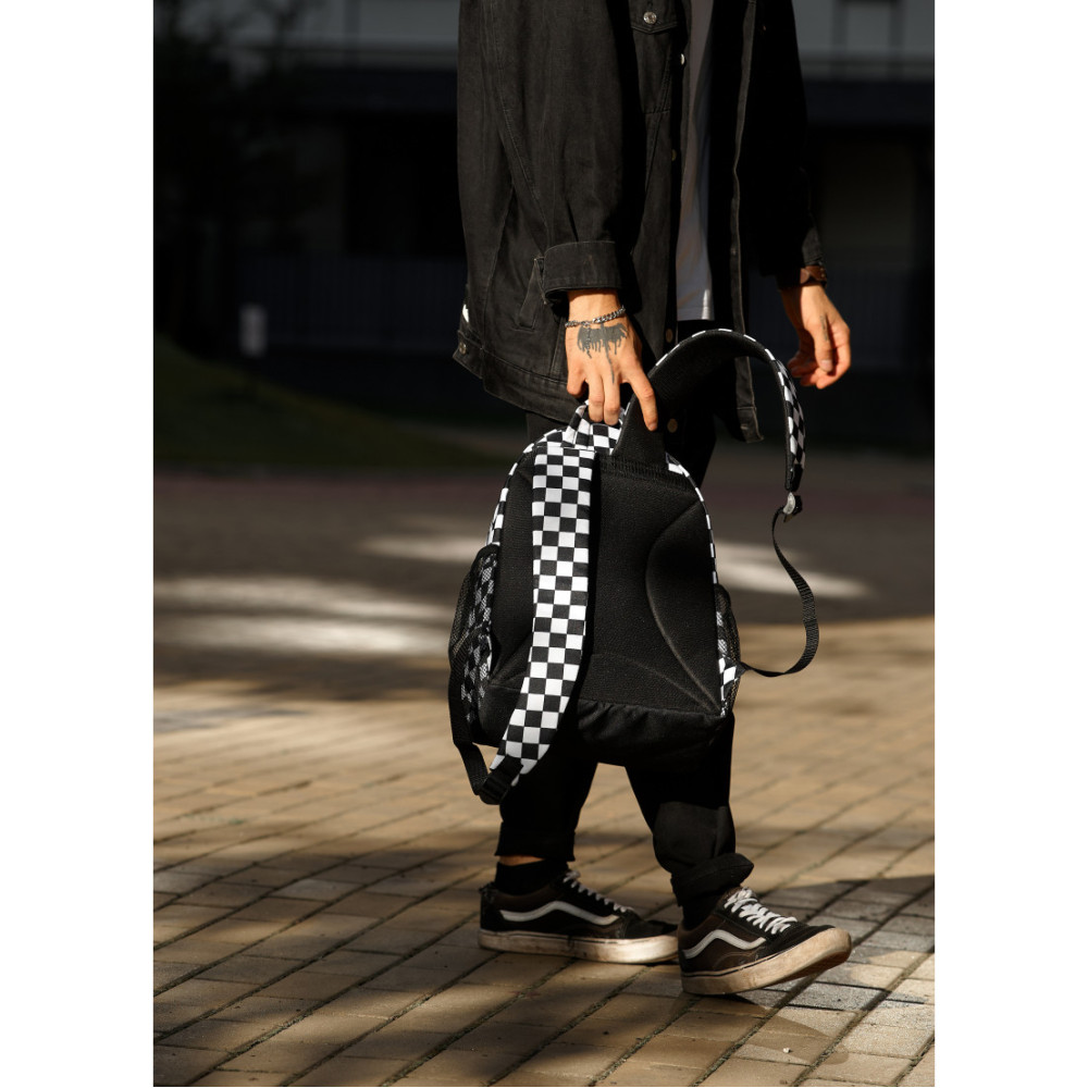 Чоловічий рюкзак Sambag BRIX PJT CLASSIC СHESS 40 х 27 х 15 см (11711719m)
