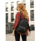 Женский рюкзак Sambag Brix Classic черный 35 х 25 х 12 см (14511001)