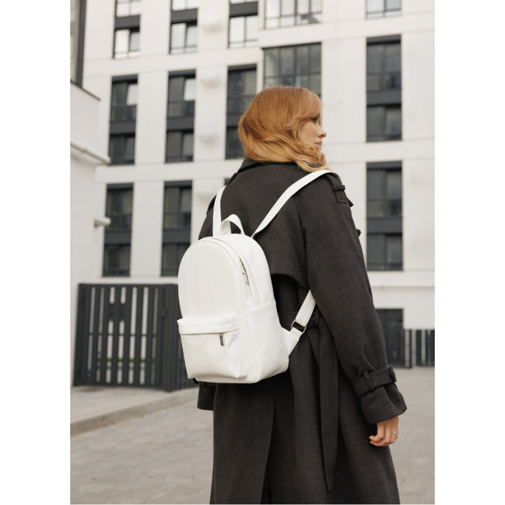 Женский рюкзак Sambag Brix Classic белый 35 х 25 х 12 см (14511008)