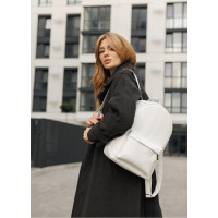 Женский рюкзак Sambag Brix Classic белый 35 х 25 х 12 см (14511008)