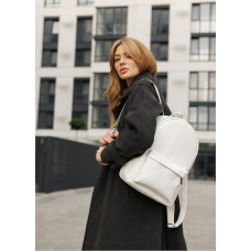 Жіночий рюкзак Sambag Brix Classic білий 35 х 25 х 12 см (14511008)