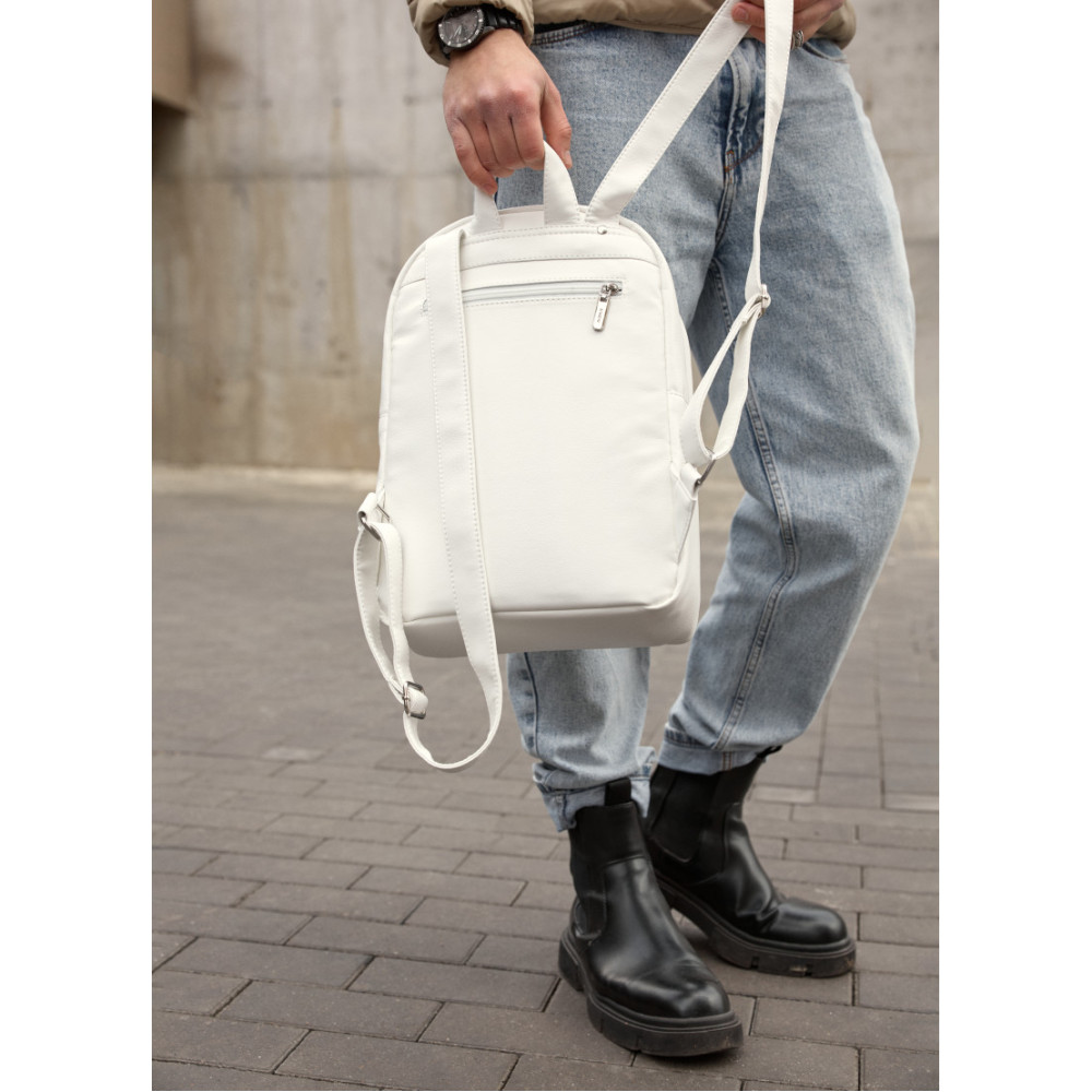 Мужской рюкзак Sambag Brix Classic белый 35 х 25 х 12 см (14511008m)