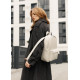 Жіночий рюкзак Sambag Brix Classic сірий 35 х 25 х 12 см (14511030)
