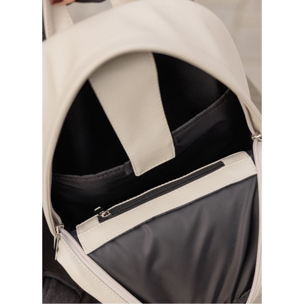 Жіночий рюкзак Sambag Brix Classic сірий 35 х 25 х 12 см (14511030)