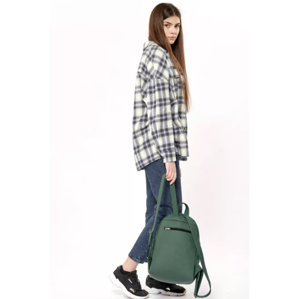 Жіночий рюкзак Sambag Dali BKH зелений 35 х 25 х 12 см (15351007)