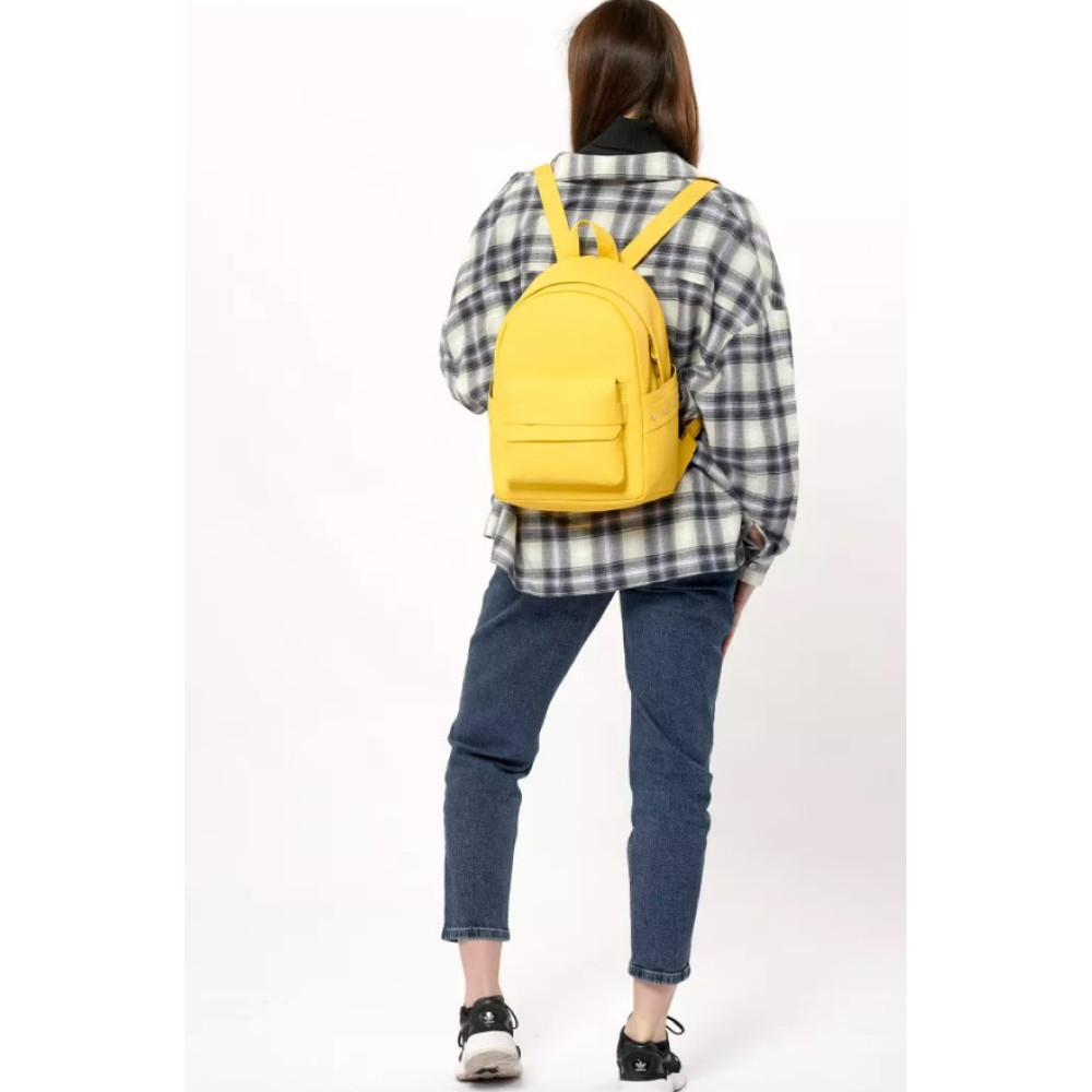 Жіночий рюкзак Sambag Dali BKH жовтий 35 х 25 х 12 см (15351028)