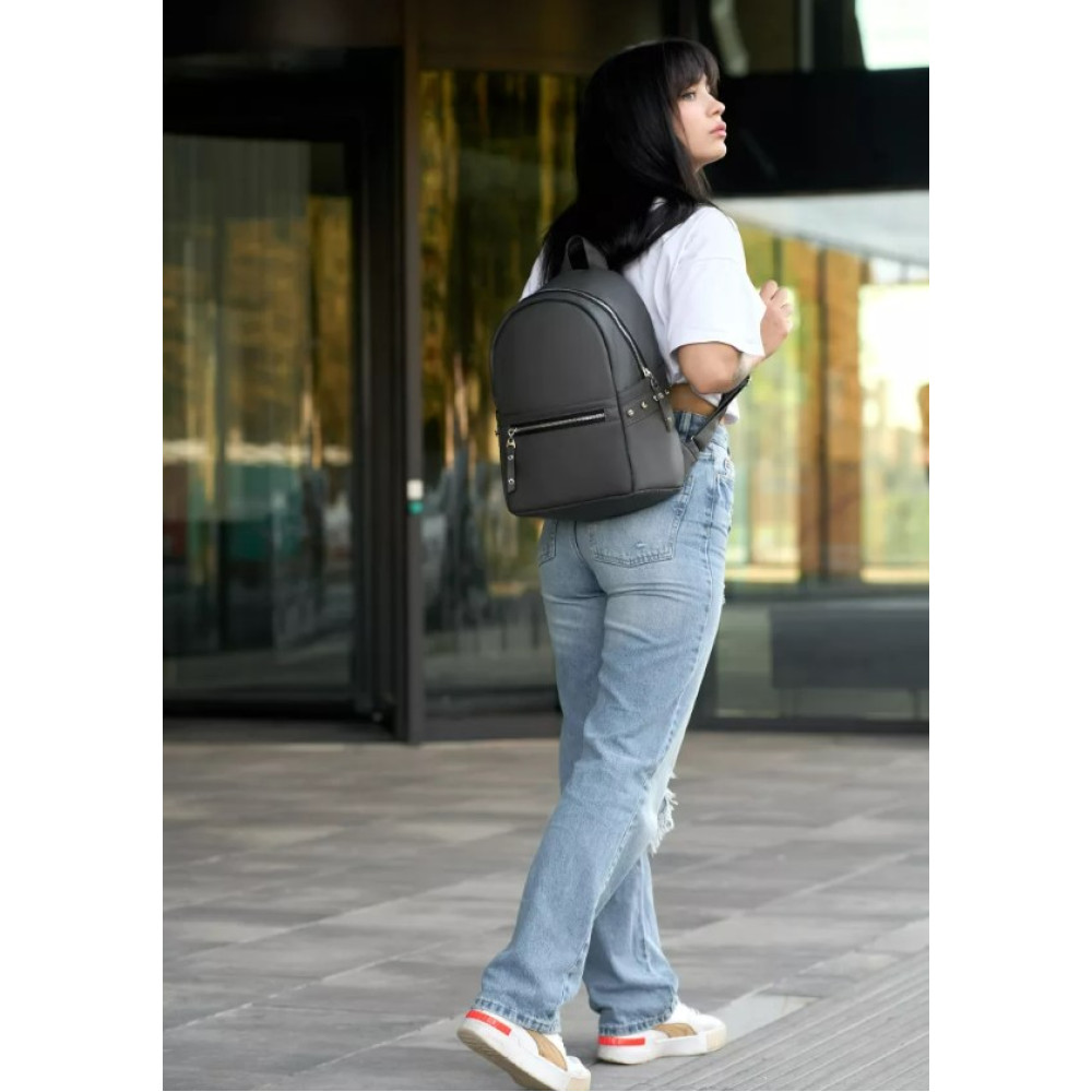 Жіночий рюкзак Sambag Dali BPS графіт 35 х 25 х 14 см (15373009e)