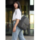 Жіночий рюкзак Sambag Dali BPS графіт 35 х 25 х 14 см (15373009e)