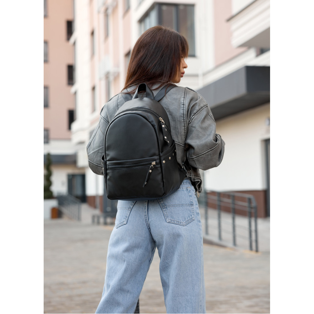 Жіночий рюкзак Sambag Dali BPTe чорний 35 х 25 х 12 см (15378001e)