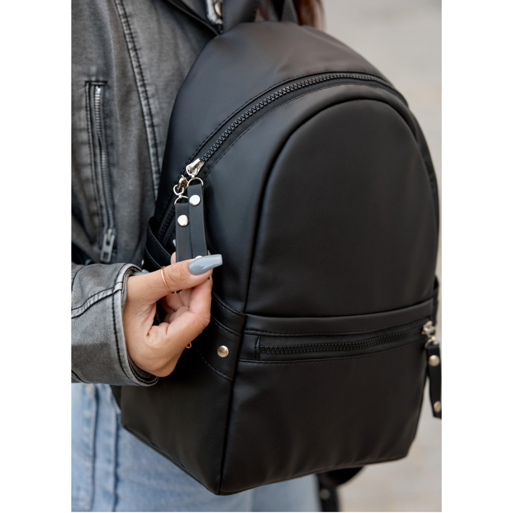 Жіночий рюкзак Sambag Dali BPTe чорний 35 х 25 х 12 см (15378001e)