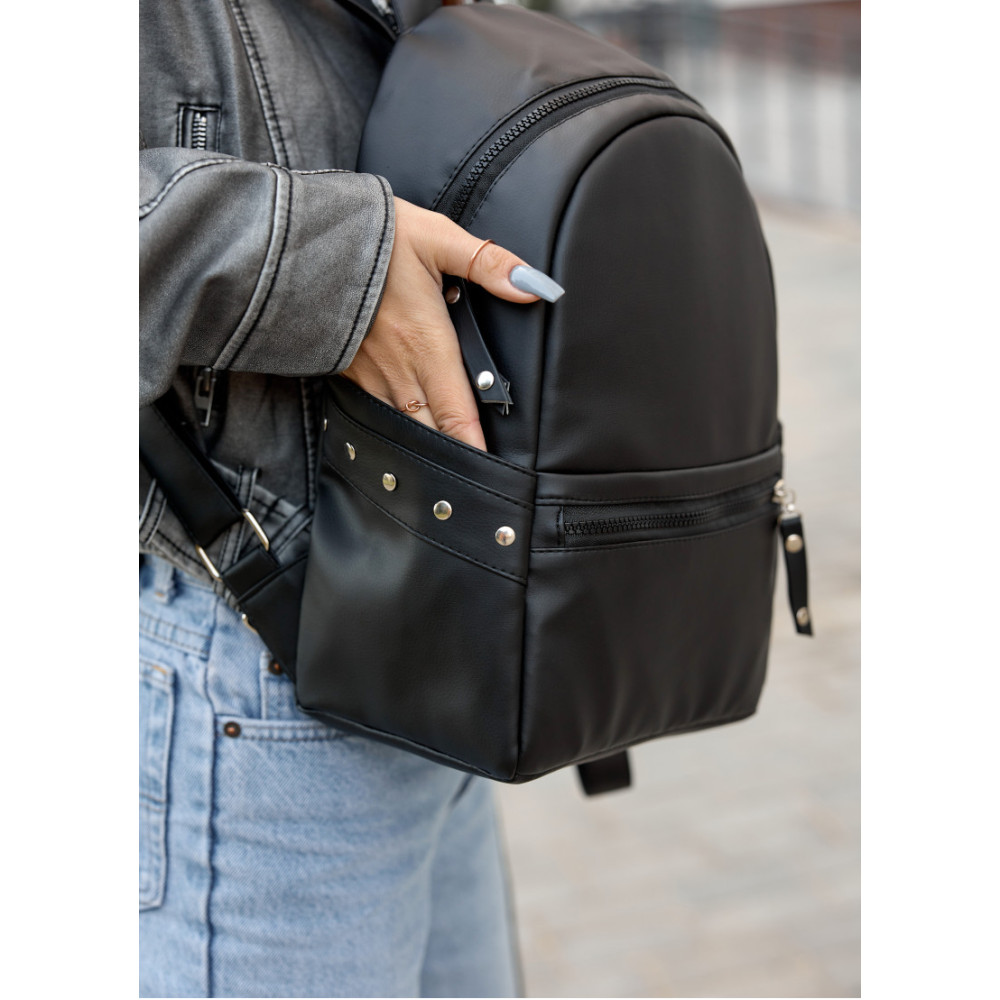 Жіночий рюкзак Sambag Dali BPTe чорний 35 х 25 х 12 см (15378001e)