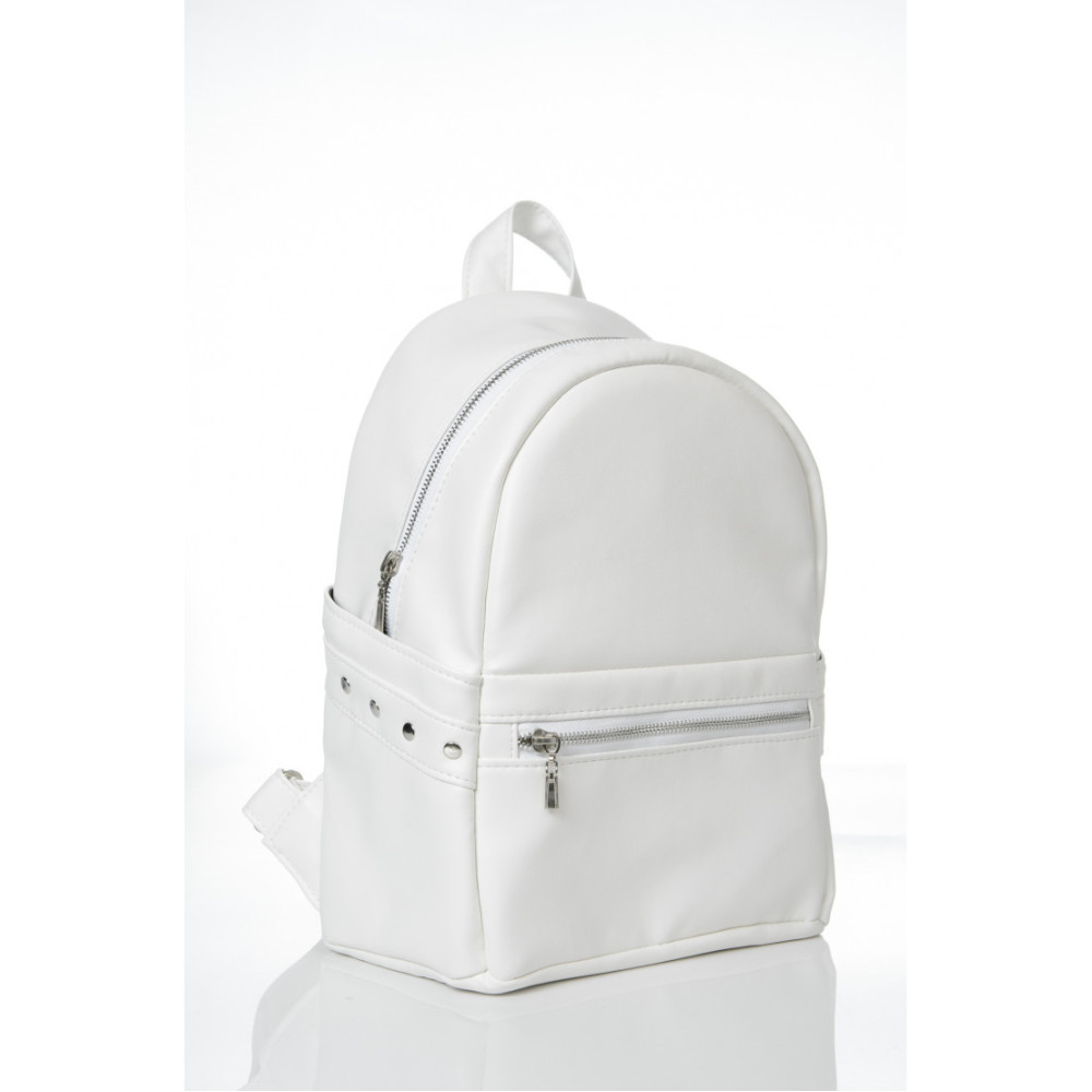 Жіночий рюкзак Sambag Dali BPO білий 35 х 25 х 12 см (15379008e)