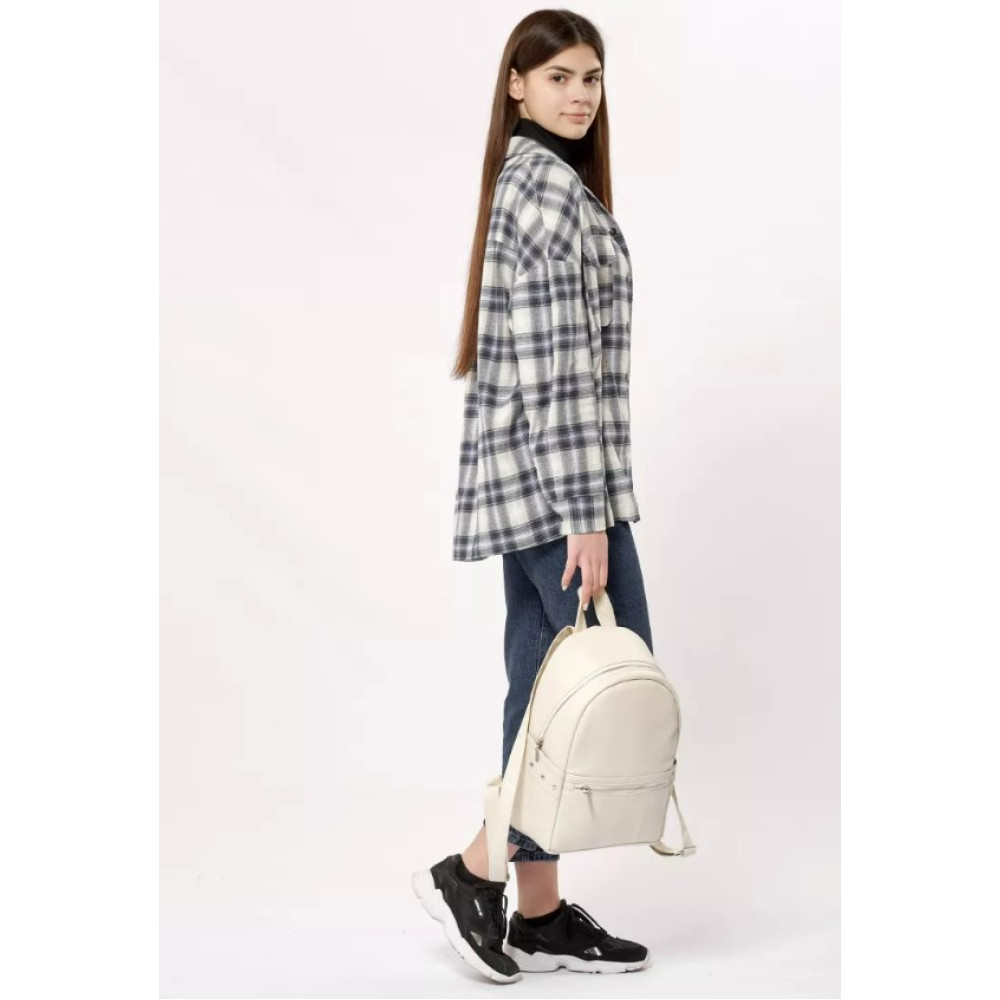 Жіночий рюкзак Sambag Dali BPS молочний 35 х 25 х 14 см (15379011e)