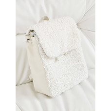 Жіночий рюкзак Sambag LOFT DOLLY білий 30 x 25 x 12 см (22200808)