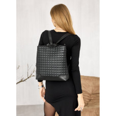 Жіночий рюкзак Sambag Leoma Cubic чорний 29 х 12 х 34 см (54380001)
