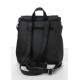 Жіночий рюкзак Sambag Loft QSH чорний 30 х 26 х 14 см (22011001)