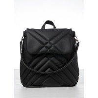 Женский рюкзак Sambag Loft QSH черный 30 х 26 х 14 см (22011001)