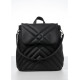 Жіночий рюкзак Sambag Loft QSH чорний 30 х 26 х 14 см (22011001)