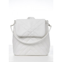 Жіночий рюкзак Sambag Loft QSH білий 30 х 26 х 14 см (22011008)