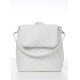 Жіночий рюкзак Sambag Loft QSH білий 30 х 26 х 14 см (22011008)